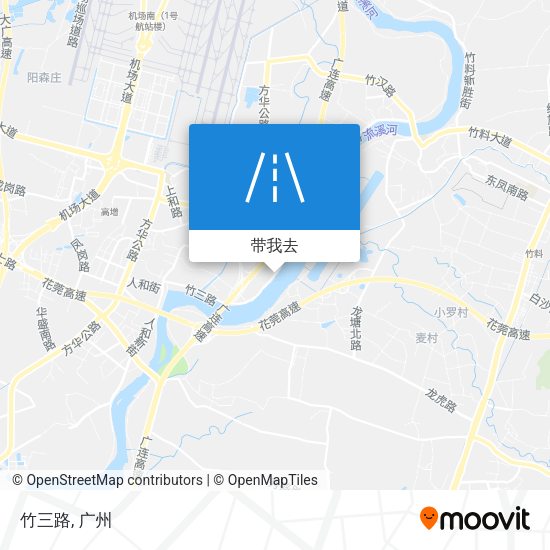 竹三路地图