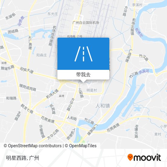 明星西路地图