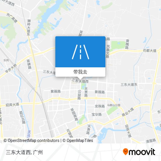 三东大道西地图