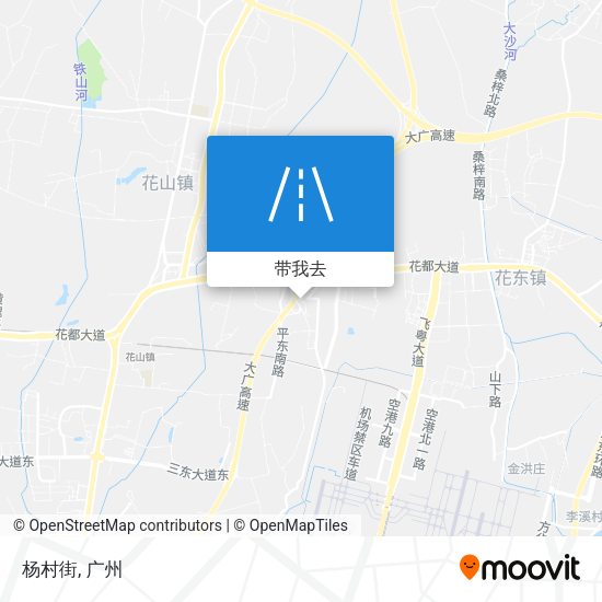 杨村街地图