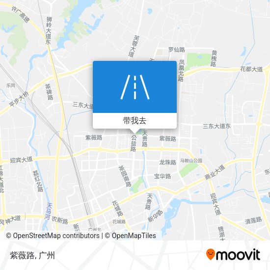 紫薇路地图
