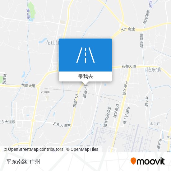 平东南路地图