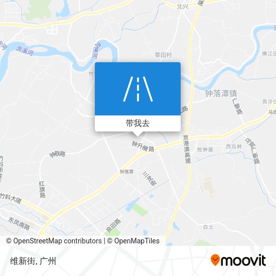 维新街地图