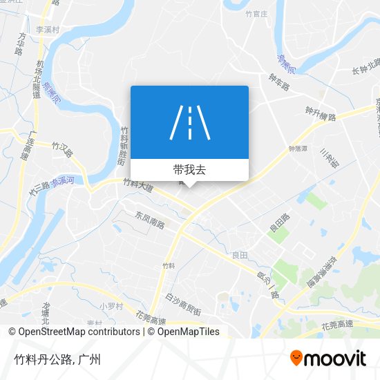 竹料丹公路地图
