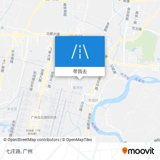 七庄路地图