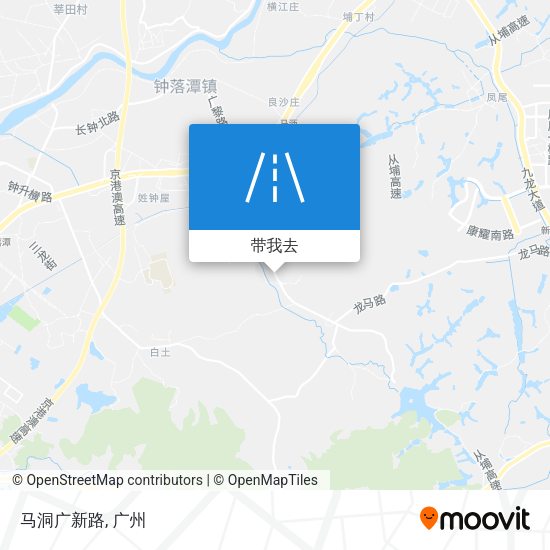马洞广新路地图