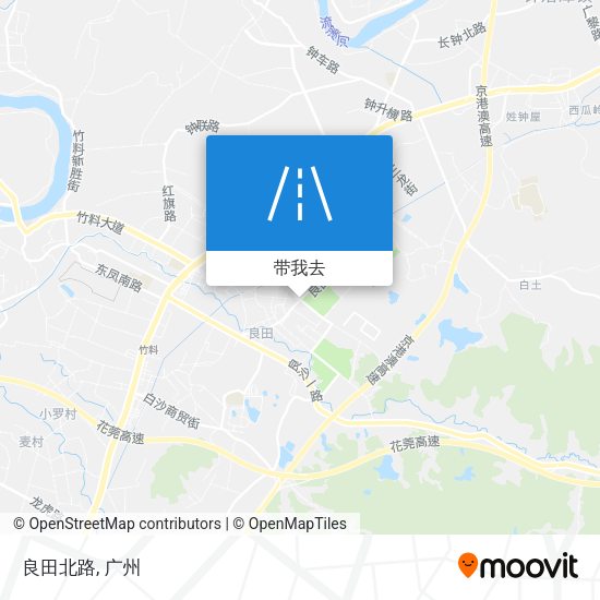 良田北路地图