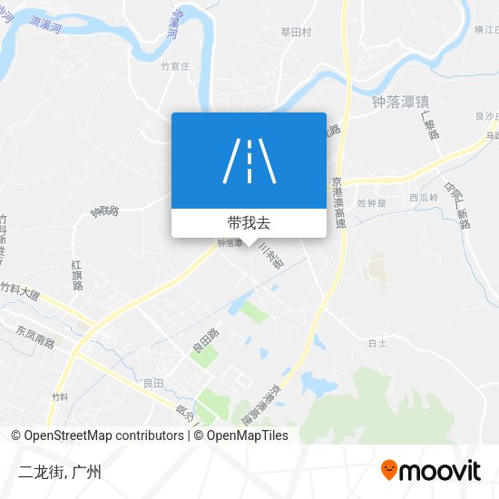 二龙街地图