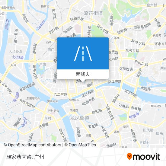 施家巷南路地图