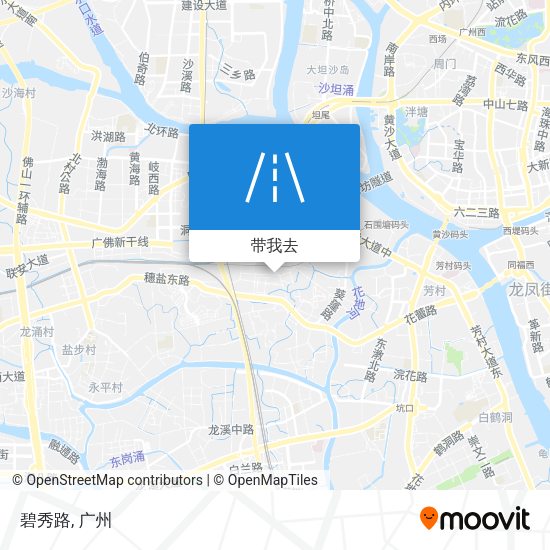碧秀路地图