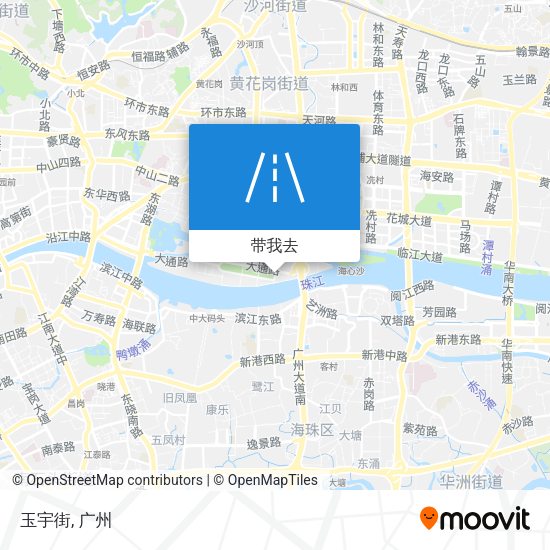 玉宇街地图