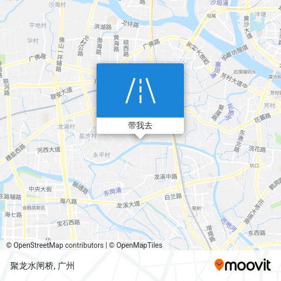 聚龙水闸桥地图