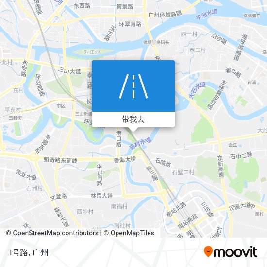 I号路地图
