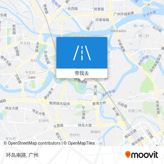 环岛南路地图