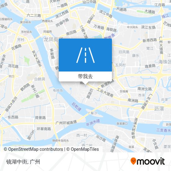 镜湖中街地图