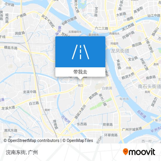 浣南东街地图