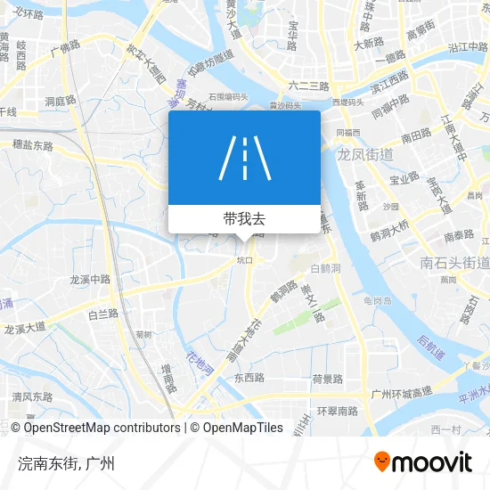 浣南东街地图