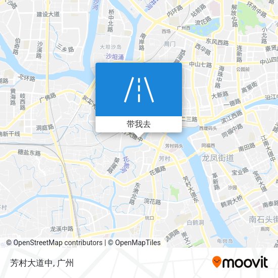 芳村大道中地图