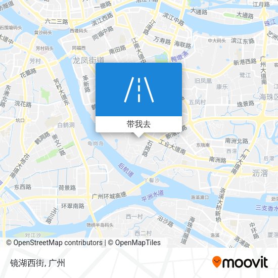 镜湖西街地图
