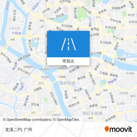 龙溪二约地图
