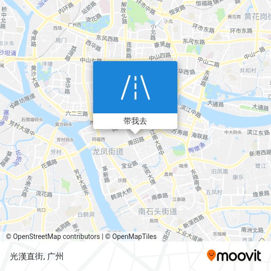 光漢直街地图