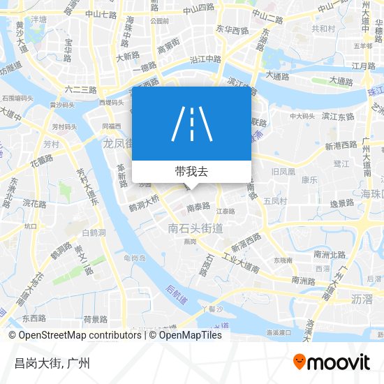 昌岗大街地图