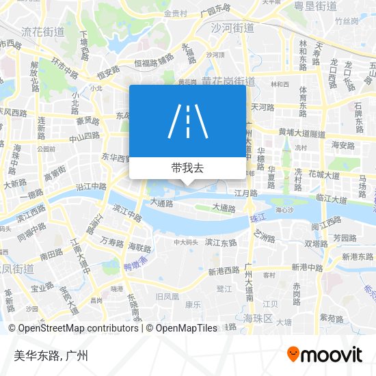美华东路地图
