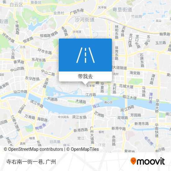 寺右南一街一巷地图