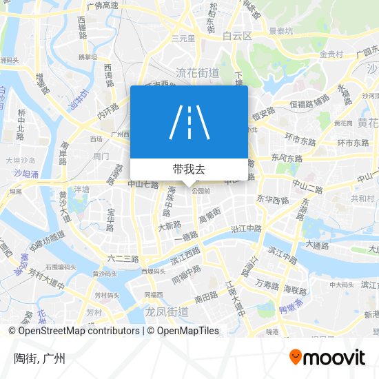 陶街地图