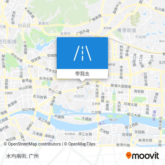 水均南街地图