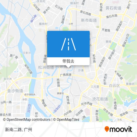新南二路地图