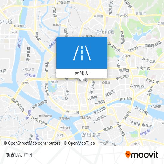 观荫坊地图