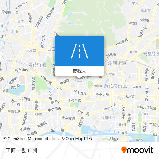 正面一巷地图
