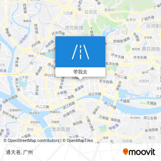 通天巷地图