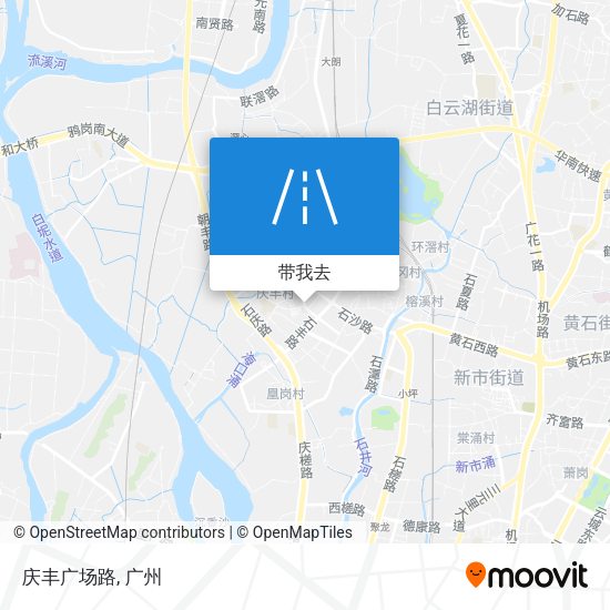庆丰广场路地图