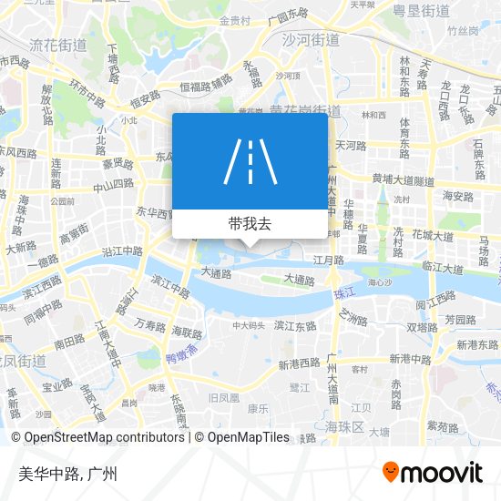 美华中路地图