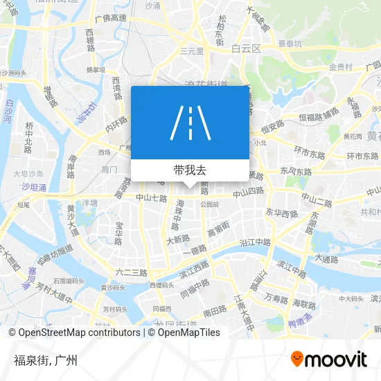 福泉街地图