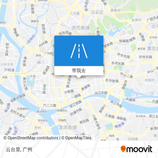 云台里地图