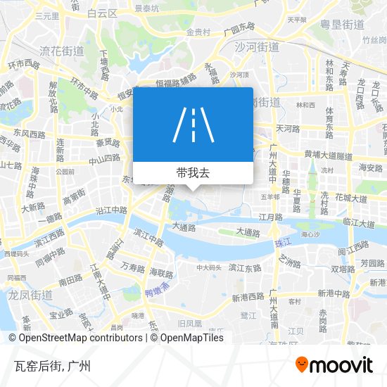 瓦窑后街地图