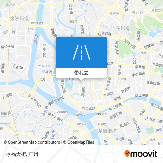 厚福大街地图