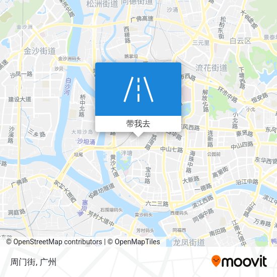 周门街地图