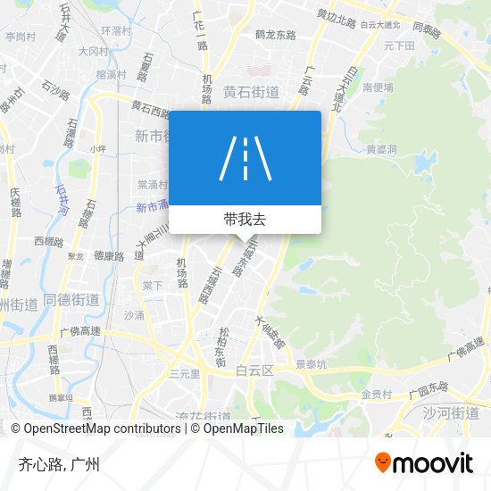 齐心路地图