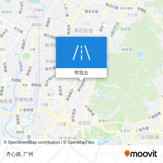 齐心路地图