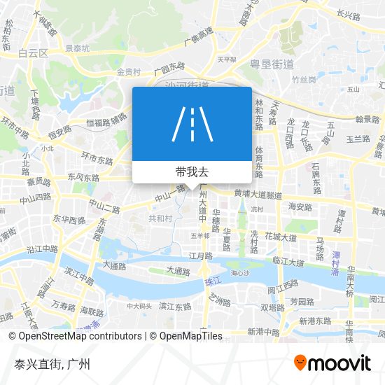 泰兴直街地图