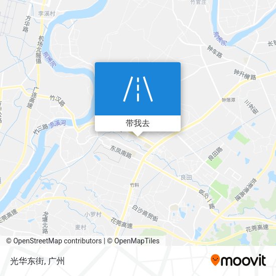 光华东街地图
