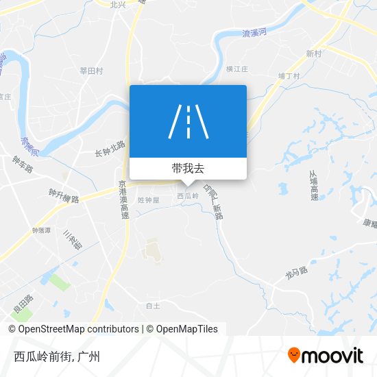 西瓜岭前街地图