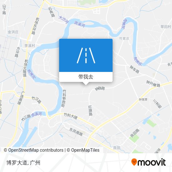博罗大道地图