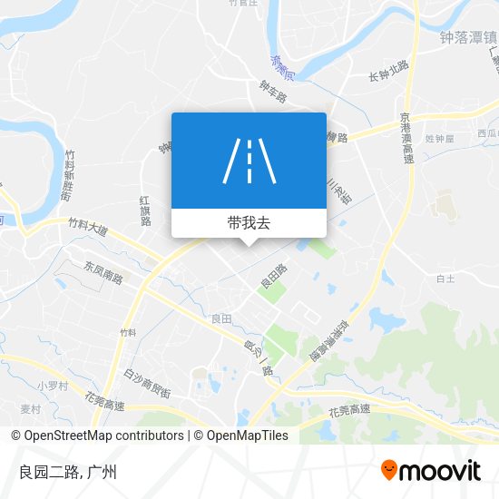 良园二路地图