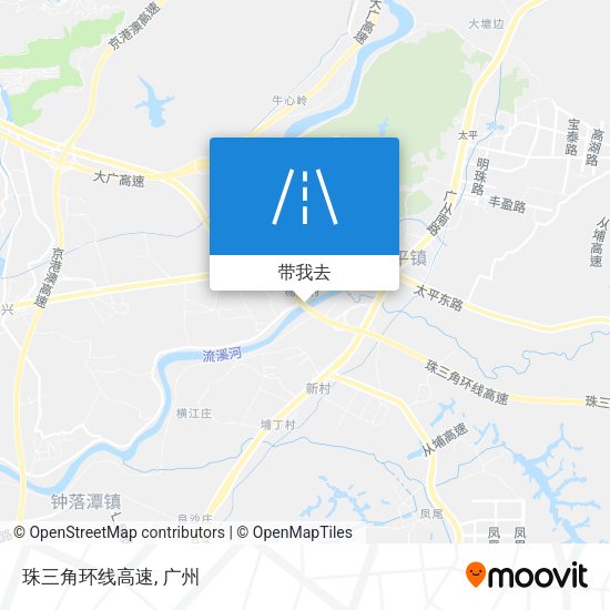 珠三角环线高速地图