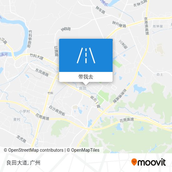 良田大道地图